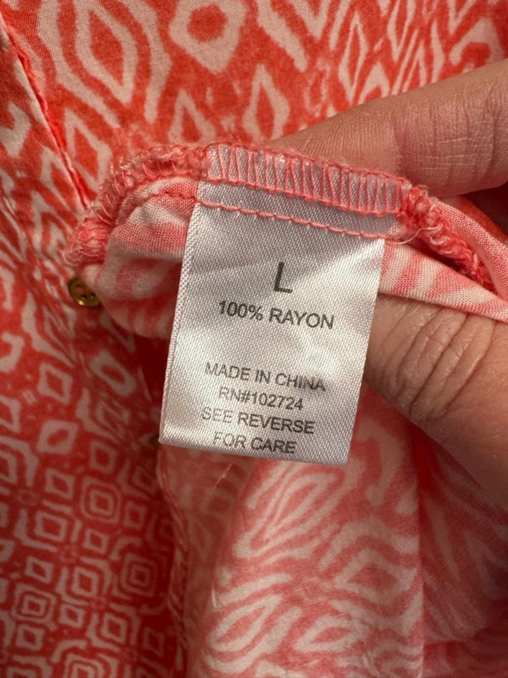 Grand & Greene Rayon Lightweight Blouse - Picture 5 of 7